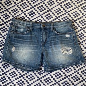 Joes Jeans Distressed Denim Shorts